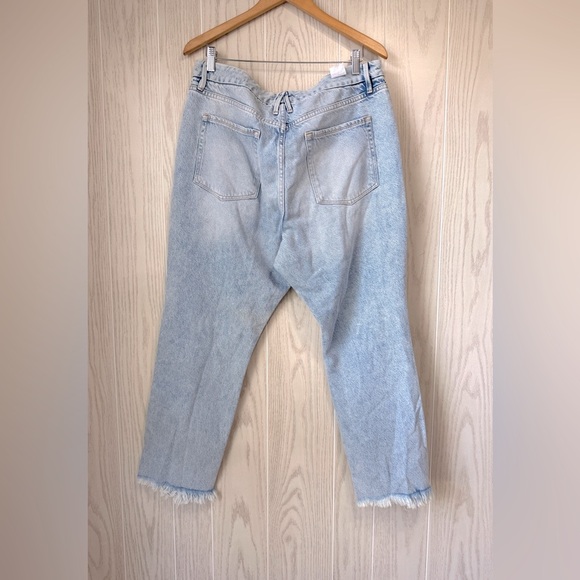 Good American GOOD CLASSIC HIGH RISE JEANS GCCU859T BLUE539 Size 15 NWT - Picture 4 of 4